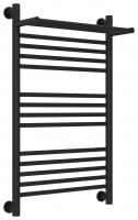 Полотенцесушитель водяной "БОГЕМА 1П +" 800х500 (Матовый Чёрный)