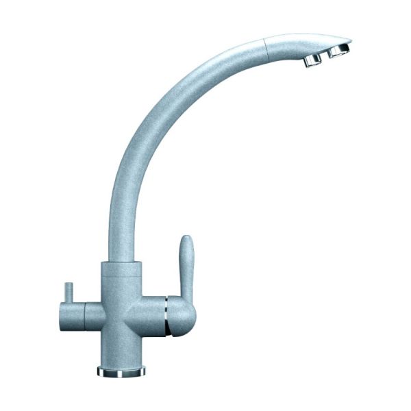 Смеситель для кухни Ulgran U-017-342, графит