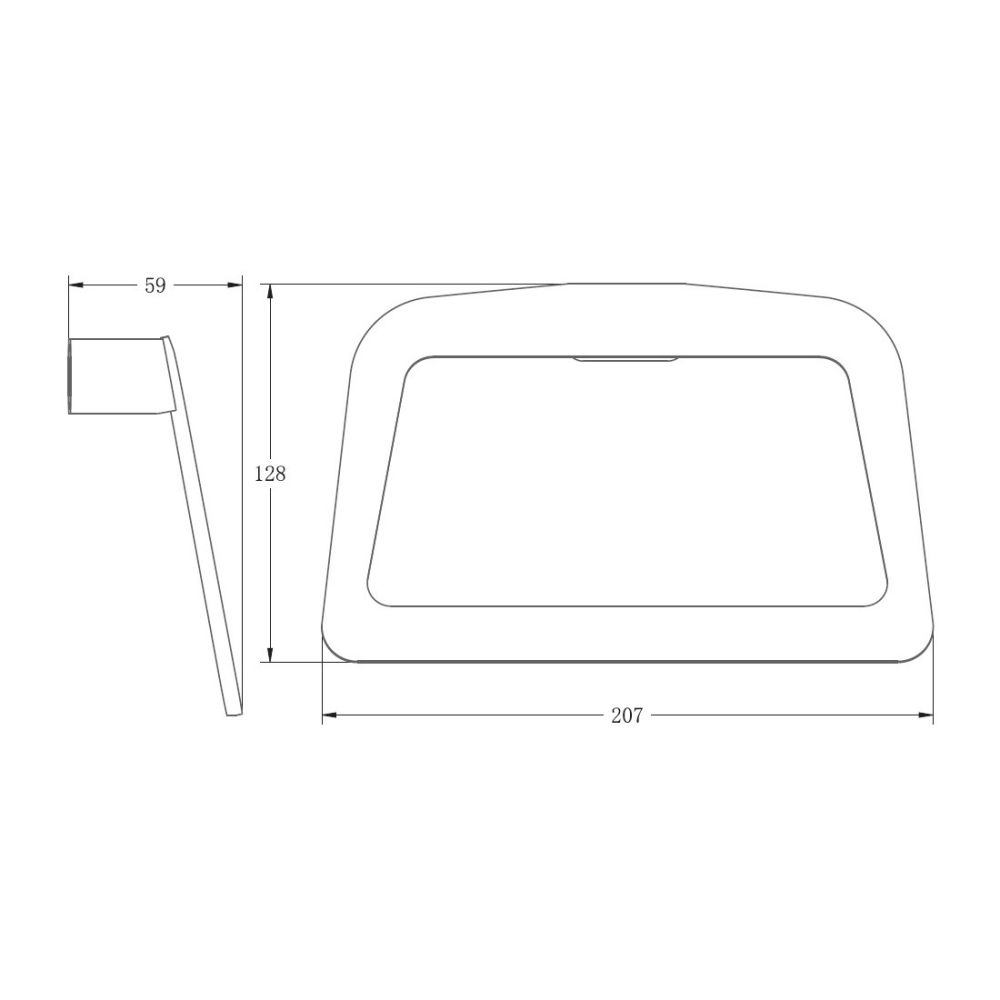 Кольцо для полотенец BELZ B90604, хром