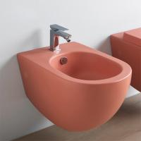 Artceram FILE 2.0 Биде подвесное 36х52 см, с креплениями, с 1 отв под смеситель, цвет rosso corallo