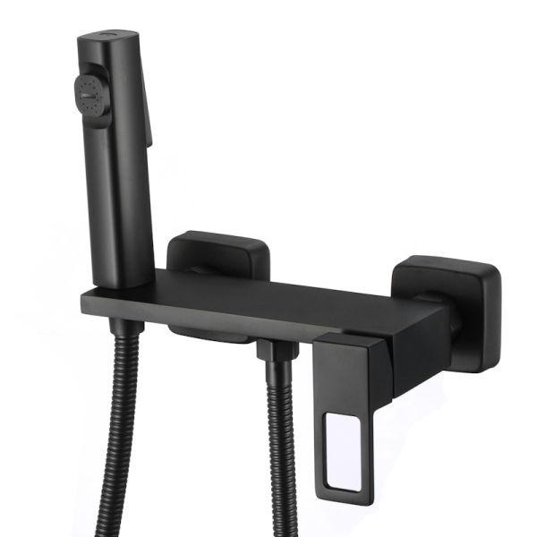 Гигиенический душ со смесителем Savol S-FXQ013H, черный