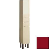 Шкаф пенал SanVit Прима 30 pprim в цвете Ral витые ручки Красный глянец