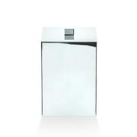 Decor Walther DW 75 Корзина для бумаги 17x17x26см, с крышкой, цвет: хром ЗАКАЗ ПО ЗАПРОСУ