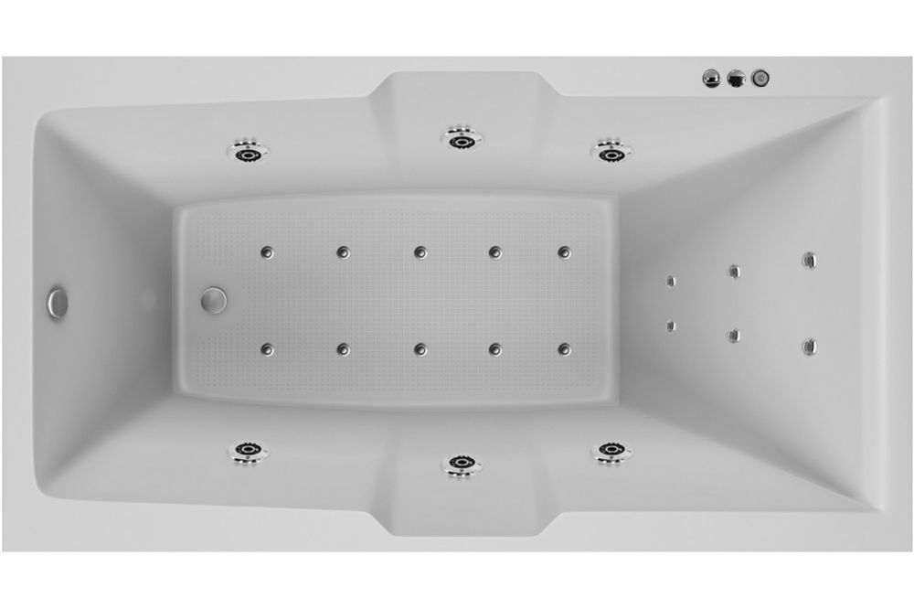 Ванна акриловая Relisan EcoPlus ТЕМЗА Гл000025013, 190x100, артикул Гл000025013