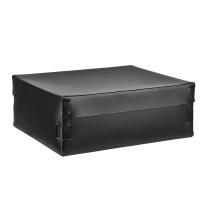 Colombo Adj Коробка Snob, 36x30H13,5 см, цвет: черный/серый Colombo Adj Коробка Snob, 36x30H13,5 см, цвет: черный/серый