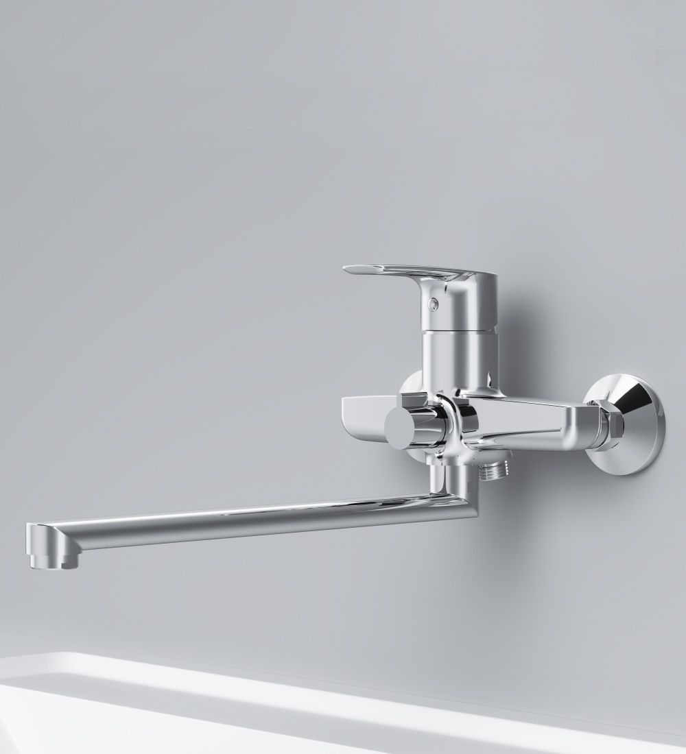 F90A90000 Gem, смеситель для ванны/душа, излив 320 мм, хром, шт. F90A90000 Gem, смеситель для ванны/душа, излив 320 мм, хром, шт.