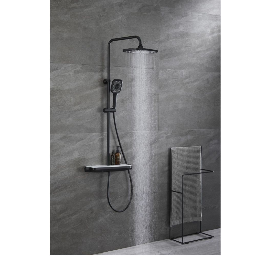 Душевая система Savol SK-H3445H, черный, артикул SK-H3445H