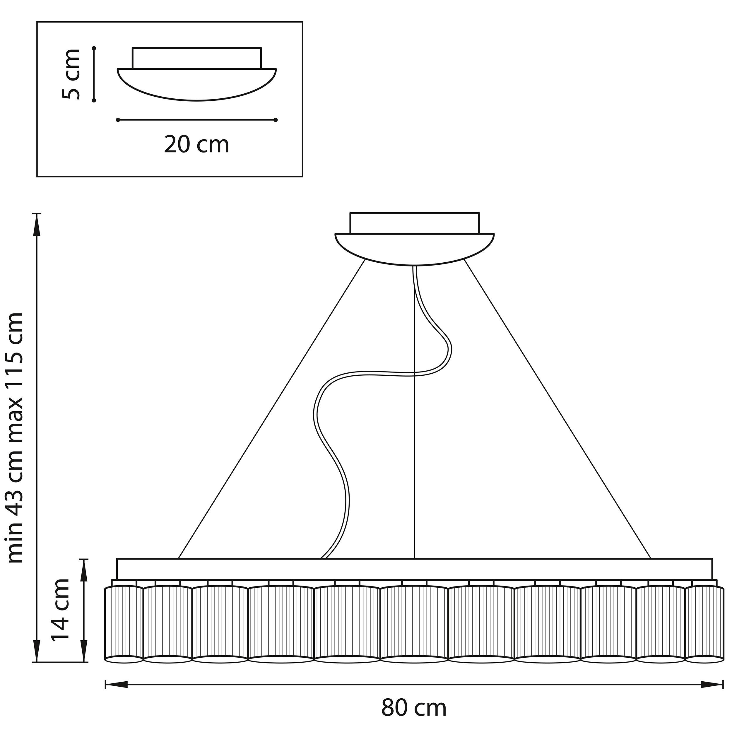 Люстра подвесная Nibbler Lightstar 812236