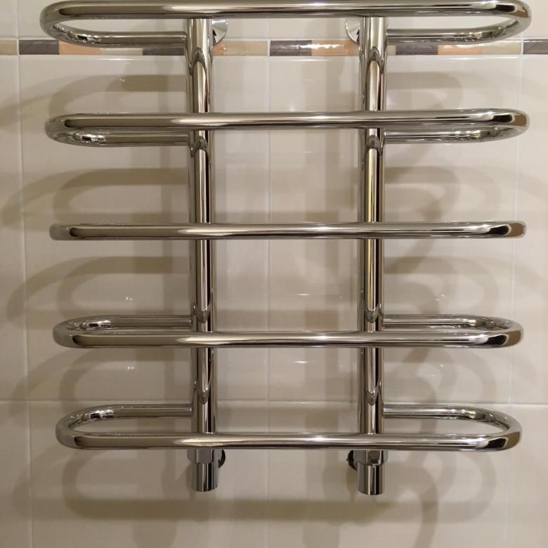 Водяной полотенцесушитель Ника Mix Вираж 100x50 Хром