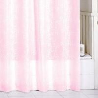Штора для ванны Milardo Pink Leaf 200x180 Розовая Штора для ванны Milardo Pink Leaf 200x180 Розовая