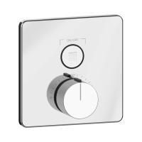 GESSI HI-FI COMFORT Смеситель настенный встраиваемый, термостатический, с 1 запорной кнопкой, цвет хром