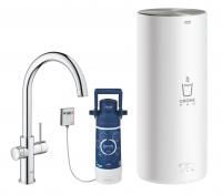 Смеситель для кухни GROHE Red Duo, бойлер L-size, хром, (30079001) Смеситель для кухни GROHE Red Duo, бойлер L-size, хром, (30079001)