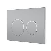 Кнопка смыва Titan Chrome Matt для инсталляции Hasvik (Хасвик), ABS пластик