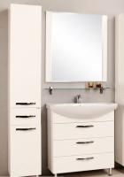 Тумба под раковину АКВАТОН АРИЯ Н 76 1A141301AA010 (напольная, белый глянец), шт