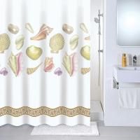 Штора для ванны Milardo Shelly beach 180x180 Разноцветная Штора для ванны Milardo Shelly beach 180x180 Разноцветная