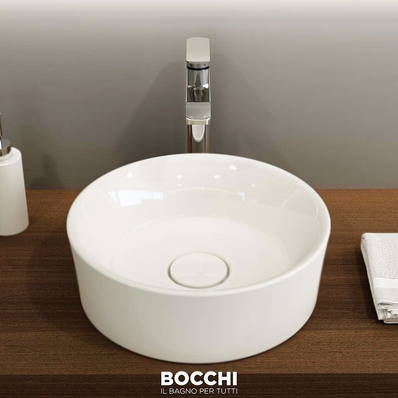 Раковина-чаша Bocchi Vessel 40 1174 Белая глянцевая Раковина-чаша Bocchi Vessel 40 1174 Белая глянцевая