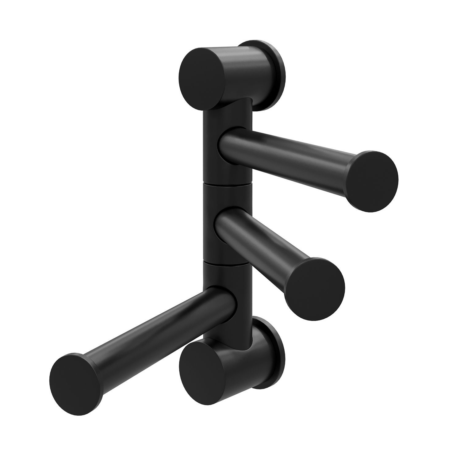 K-1053BLACK Держатель полотенец тройной K-1053BLACK Держатель полотенец тройной