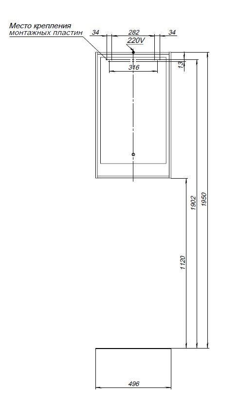 Зеркало Aquanet Милан 50 дуб рустикальный Зеркало Aquanet Милан 50 дуб рустикальный