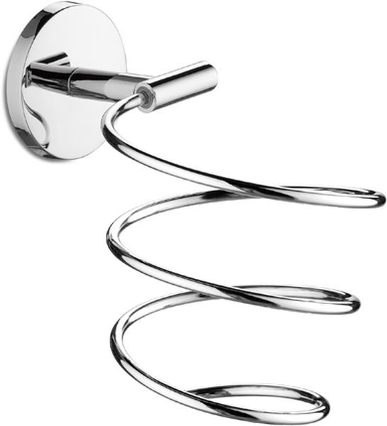 Gedy, держатель для фена с круглым держателем, цвет хром