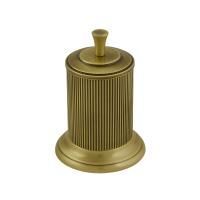 FORTUNA Баночка высокая H16 cм. с крышкой, бронза