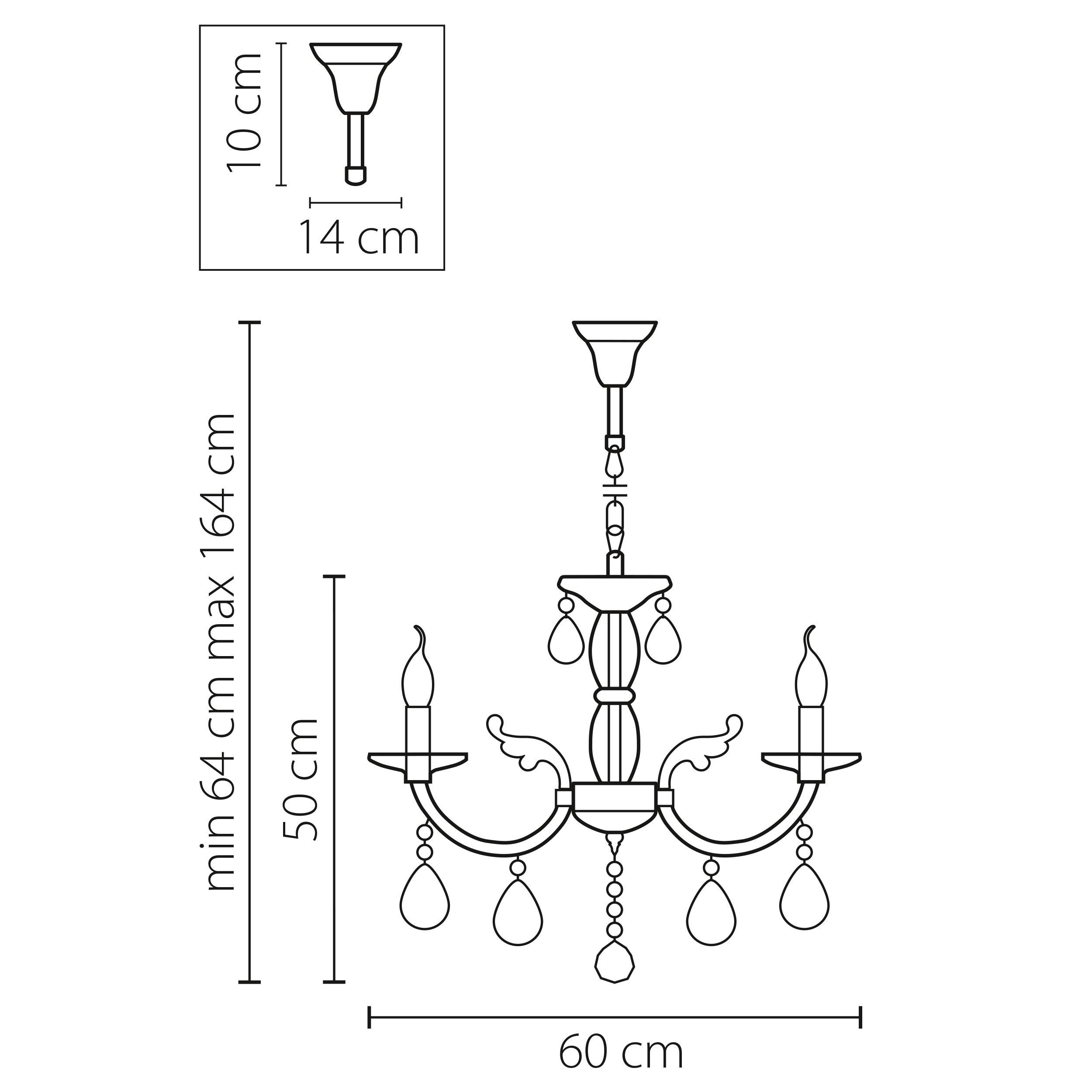 Люстра подвесная Stregaro Lightstar Premium 694064