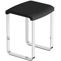 Стул в ванную комнату Black&White Swan SN-0193 Темно-серый Стул в ванную комнату Black&White Swan SN-0193 Темно-серый