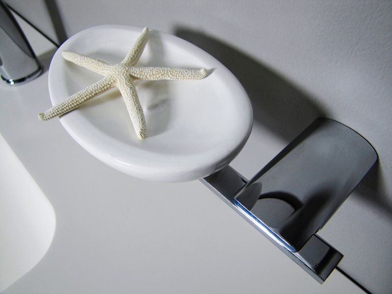 Мыльница Webert Aria AI500101 настенная Хром