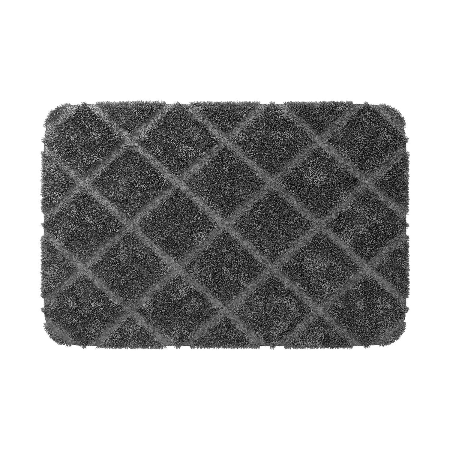 Lippe BM-6512 Charcoal Gray Коврик для ванной комнаты Lippe BM-6512 Charcoal Gray Коврик для ванной комнаты