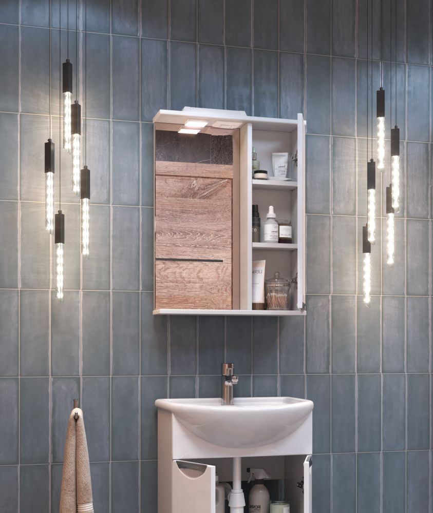 Зеркало со шкафом VIGO Callao z.CAL.50.R.El, 50 см, артикул z.CAL.50.R.El