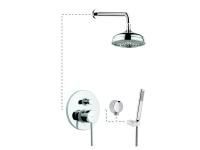 Emmevi Piper, душевой комплект 450CR, цвет хром Emmevi Piper, душевой комплект 450CR, цвет хром