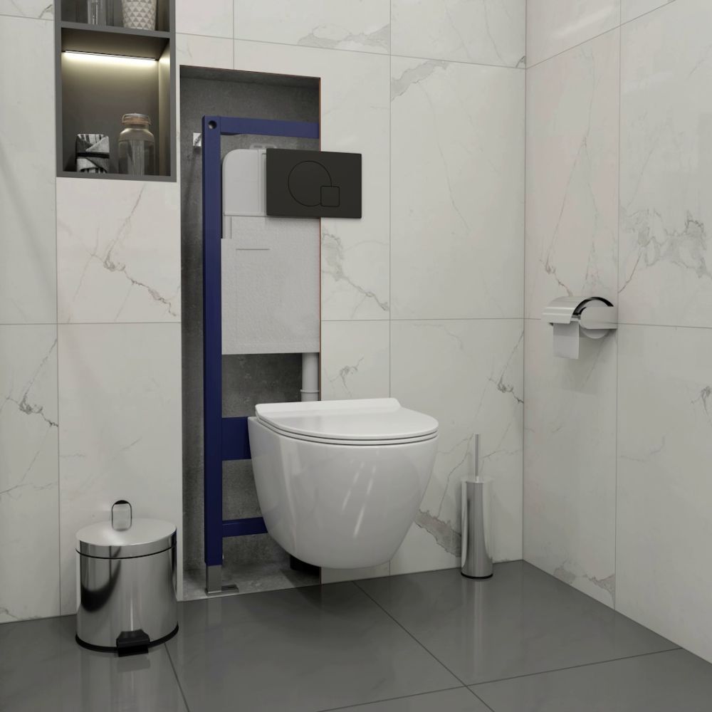 Клавиша смыва Maretti Elio AC12EL-560, черный