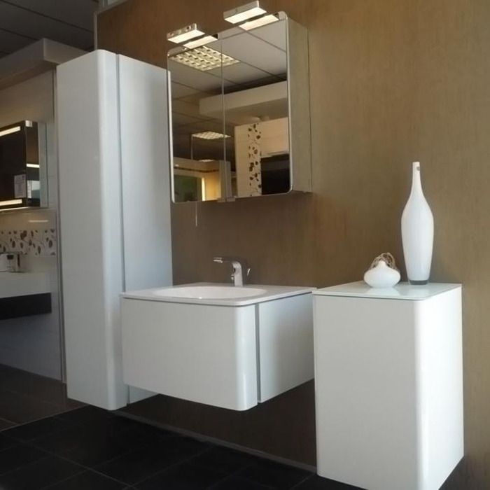 Шкаф пенал Keuco Elegance 31630 363601 high-gloss white alpine/high-gloss white alpine, left, артикул 31630363601