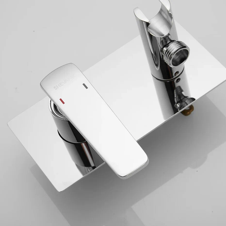 Гигиенический душ со смесителем Shevanik S8005, хром