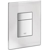 Панель смыва для унитаза GROHE Skate Cosmopolitan Glass (3 режима смыва), зеркальный (389160A0) Панель смыва для унитаза GROHE Skate Cosmopolitan Glass (3 режима смыва), зеркальный (389160A0)