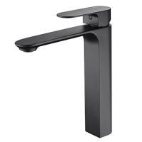 Смеситель для раковины WasserKRAFT Elbе 7403H Черный матовый