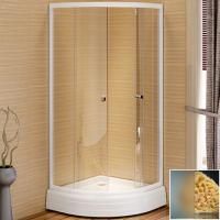 Душевой уголок Radomir 80x80 1-09-1-0-0-0061 профиль Белый стекло матовое