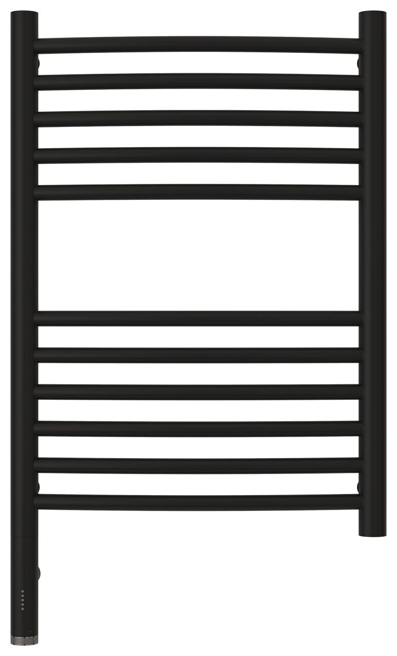 Полотенцесушитель, Сунержа, Богема 3.0, выгнутая, электрический, ширина, мм-432, глубина, мм-88, высота, мм-724, межосевое расстояние-400, нагревательный элемент-ТЭН, подключение-нижнее слева, электрокомплект-МЭМ, мощность, Вт-300, материал-нержавеющая ст