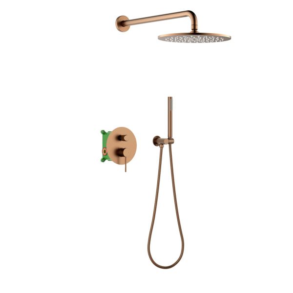 Душевая система встроенная Timo Saona розовое золото (SX-2369/19SM)