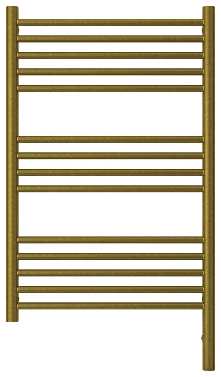 Полотенцесушитель электрический "БОГЕМА 3.0" прямая 800х500 / МЭМ правый (Состаренная бронза)