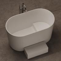 DEA DESIGN Single Ванна 1350х750хh750 мм отдельностоящая, цвет белый