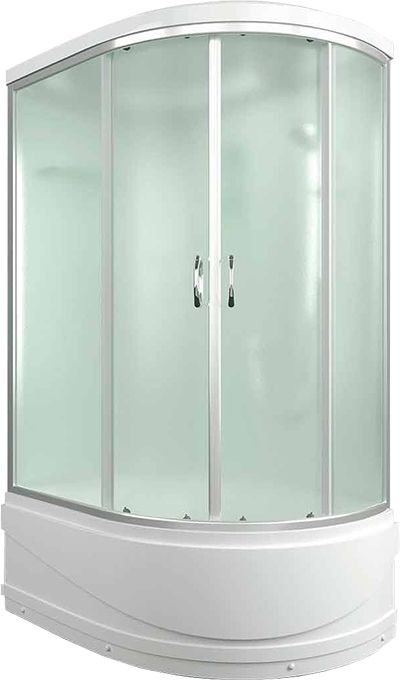 Душевая кабина Erlit Comfort ER3512TPL 120x80 задняя стенка Белая стекло матовое Душевая кабина Erlit Comfort ER3512TPL 120x80 задняя стенка Белая стекло матовое