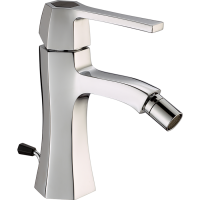 Смеситель для биде, Cisal, Chérie, тип открывания воды-однорычажный, тип регулирования воды-керамический картридж, отверстия для монтажа-1, высота, мм-160, вынос излива, мм-109, донный клапан-есть, тип подводки-гибкая, стандарт подвода воды-3/8", цвет-Chr