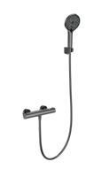 Смеситель для душа с термостатом WONZON & WOGHAND INN 3, Темный графит (WW-B2012-A-BGG)
