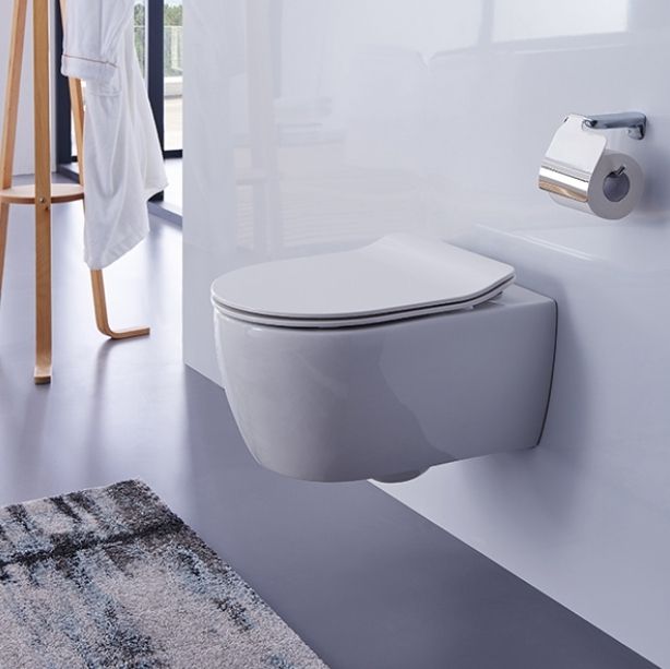 Унитаз SSWW NC2038V подвесной Белый с сиденьем Микролифт