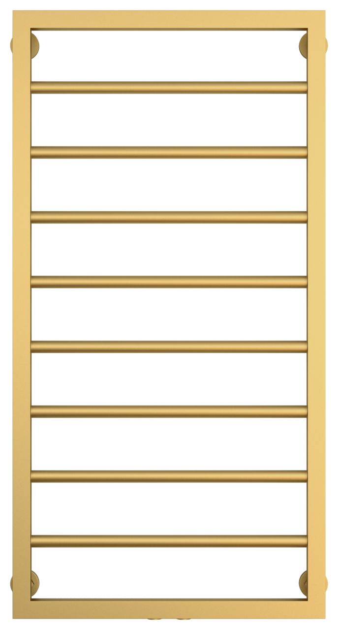 Полотенцесушитель водяной КАНЦЛЕР 1000х500 (Матовое ЗОЛОТО)