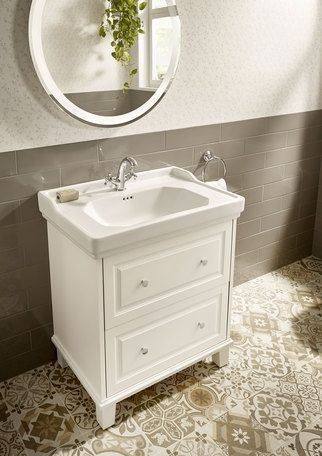 Тумба под раковину Roca Carmen 80 857135415 Белый