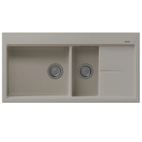 Кухонная мойка с разделочной доской Florentina РОССАНА 20.335.E1000.305, грей
