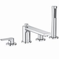 Смеситель на борт ванны Kludi Zenta SL 484240565 Хром Смеситель на борт ванны Kludi Zenta SL 484240565 Хром