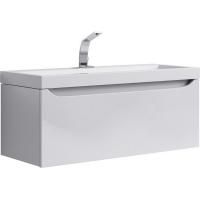 "Верона" Тумба под умывальник подвесная, цвет белый  Ver.01.10/W, ТМ «AQWELLA»
