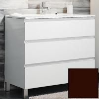 Тумба с раковиной SanVit Авеню-3 90 kavenu390 в цвете Ral Шоколад Тумба с раковиной SanVit Авеню-3 90 kavenu390 в цвете Ral Шоколад